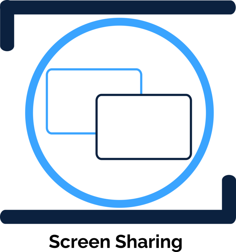 Online Class Management System 4 Easily Share screens with Students using QualCampus Meet