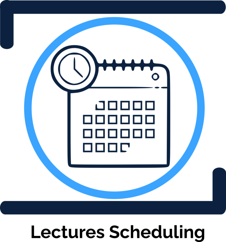 Online Class Management System 2 Schedule Lecture & Take attendance automatically as students join the lecture with QualCampus Meet